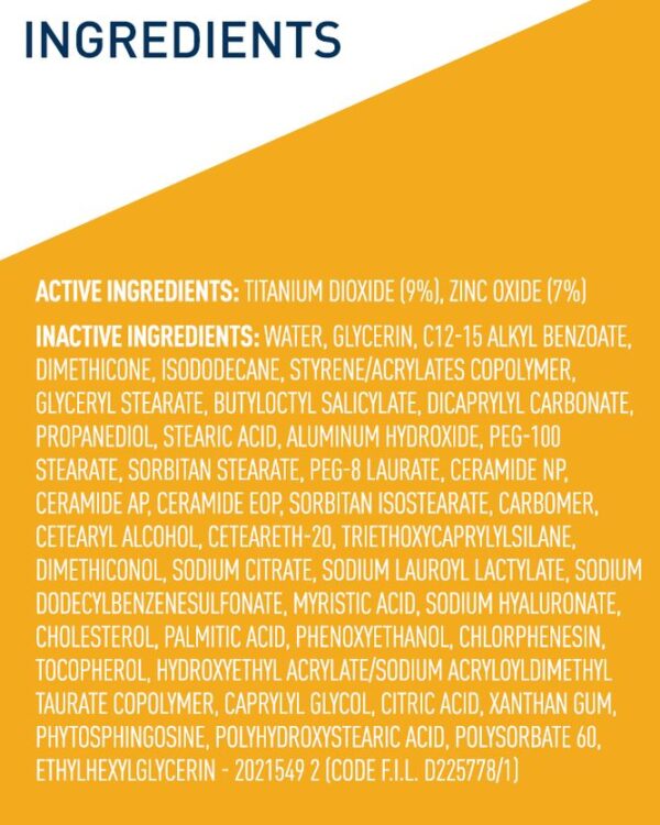 Hydrating Mineral Sunscreen SPF 50 Face Lotion - Image 6